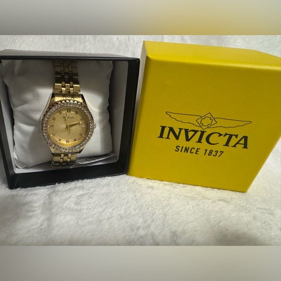 Invicta Accessories - Invicta Wildflower Women's Watch 33mm Gold Tone (69218)
